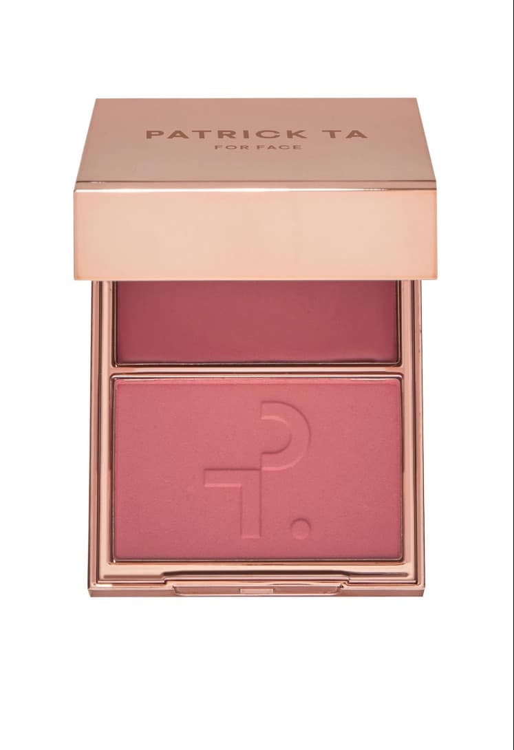 Patrick Ta Double-Take Crème & Powder Blush Duo in She Goes to the Gym